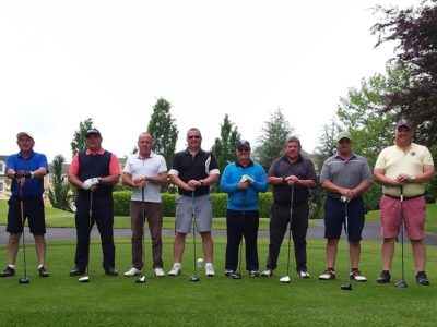 Mike & the guys from Wenvoe Castle Golf Club