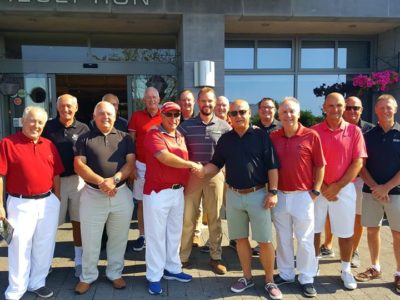 the smartly dressed boys from Preston Golf Club