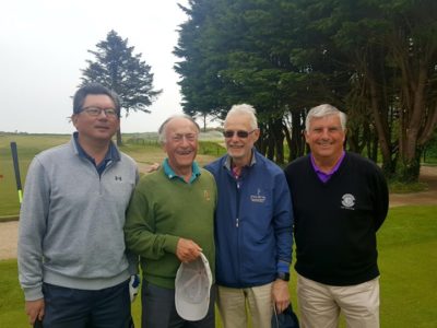 Clive and the chaps over from Cardigan Golf Club