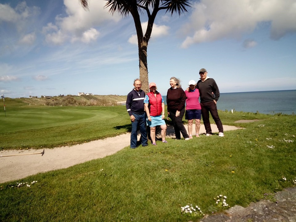 Pauline and the gang from Worlebury golf Club